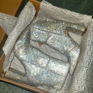 Steve Madden Tarra Rhinestones Booties